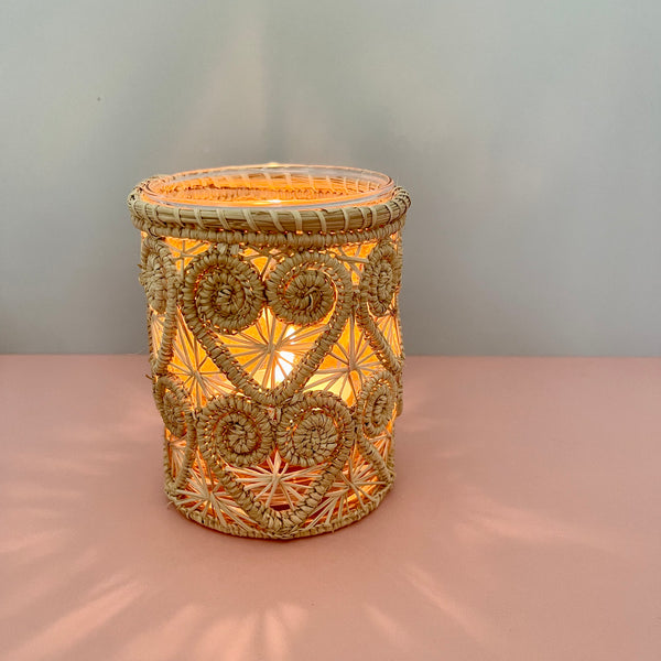 Alma Iraca Palm Lanterns