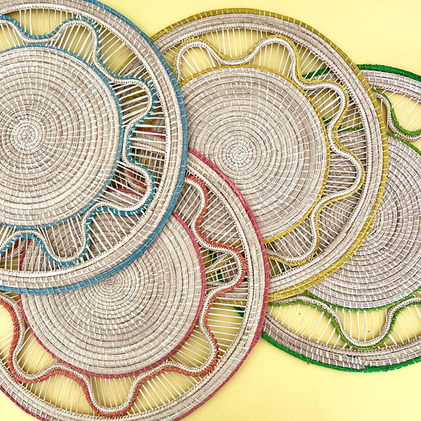 Alina Iraca Palm Placemats ~ Various Colours