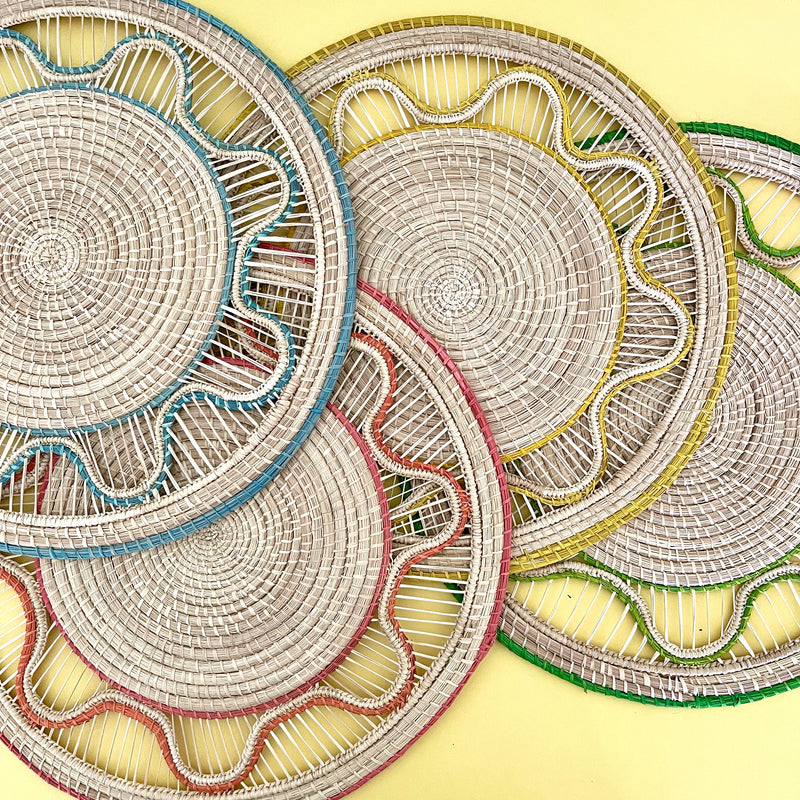 Alina Iraca Palm Placemats ~ Various Colours