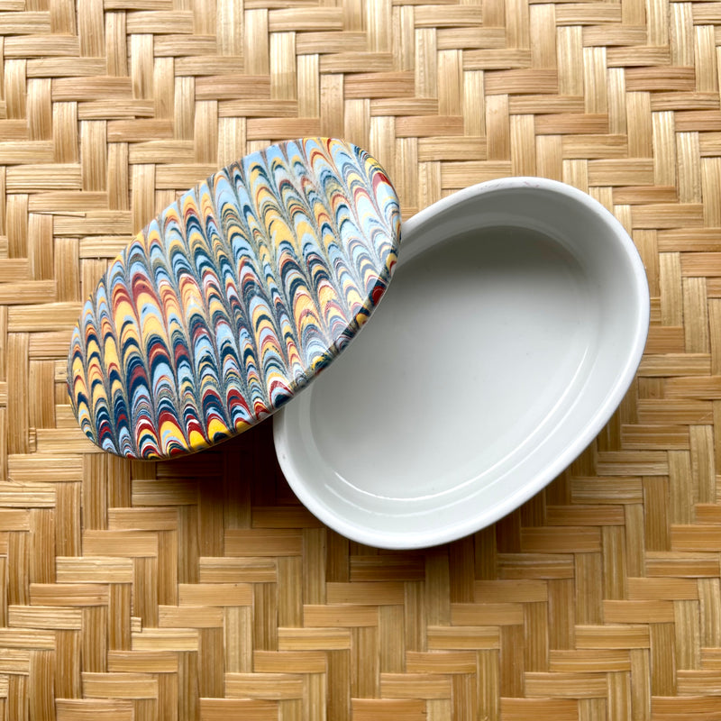 Hand marbled Jewellery Box ~ Various designs