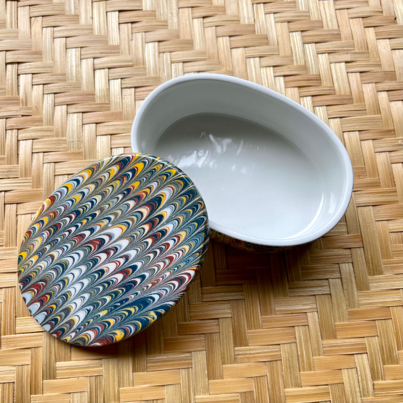Hand marbled Jewellery Box ~ Various designs