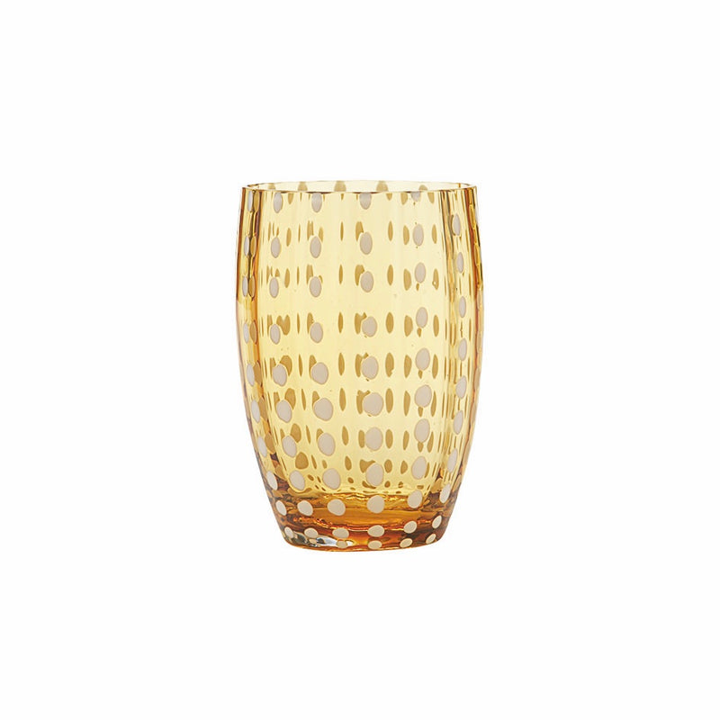 Handblown Perle Glasses (Various Colours)