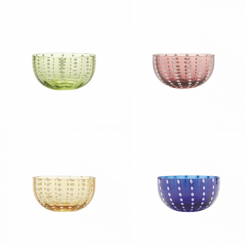 Handblown Perle Bowls (Various Colours)