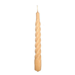 Pack of Two Lacquered Twisted Candles