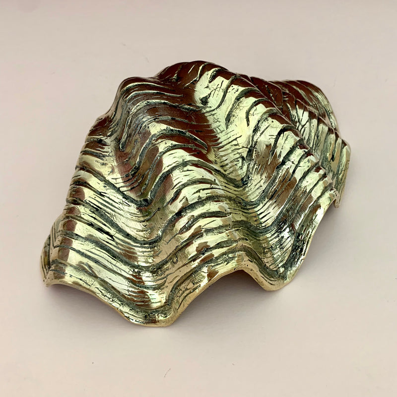 Brass Clam Shell Bowl ~ various sizes