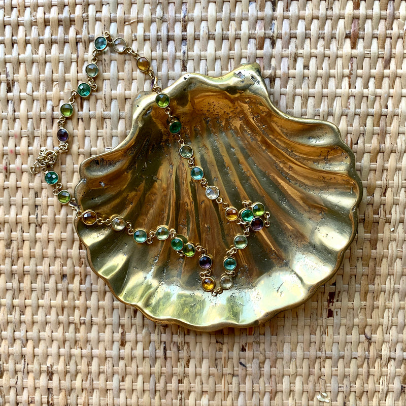 Brass Scallop Shell Trinket Dish - The Jungle Emporium