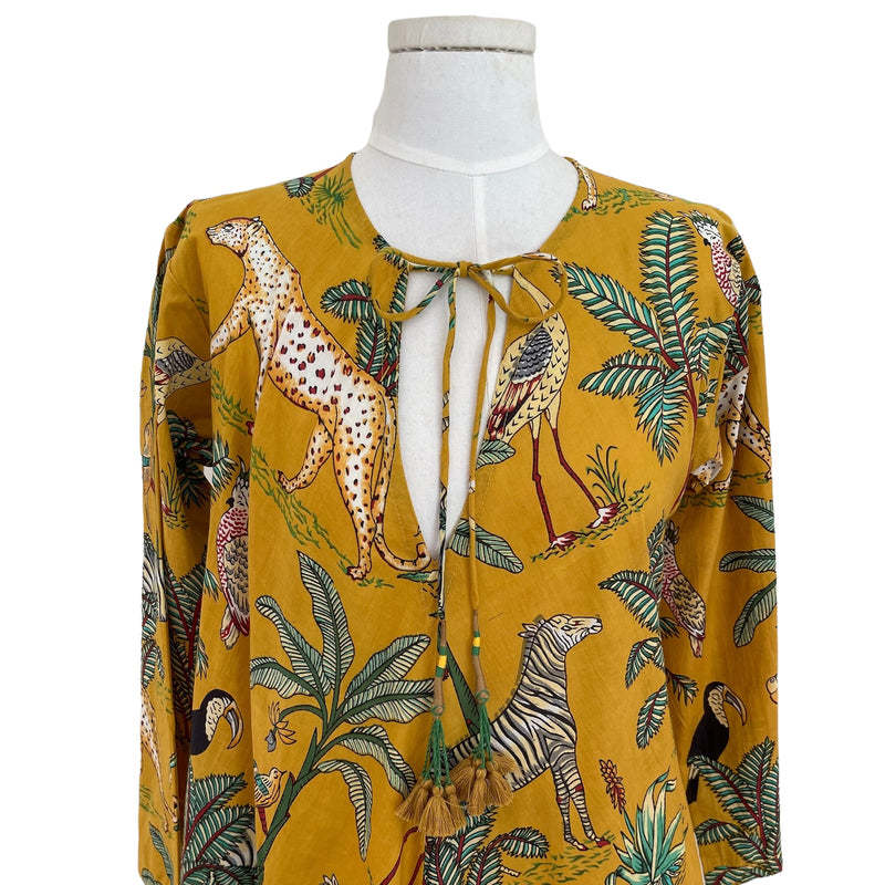 The Jungle Kaftan ~ Various Colours - The Jungle Emporium