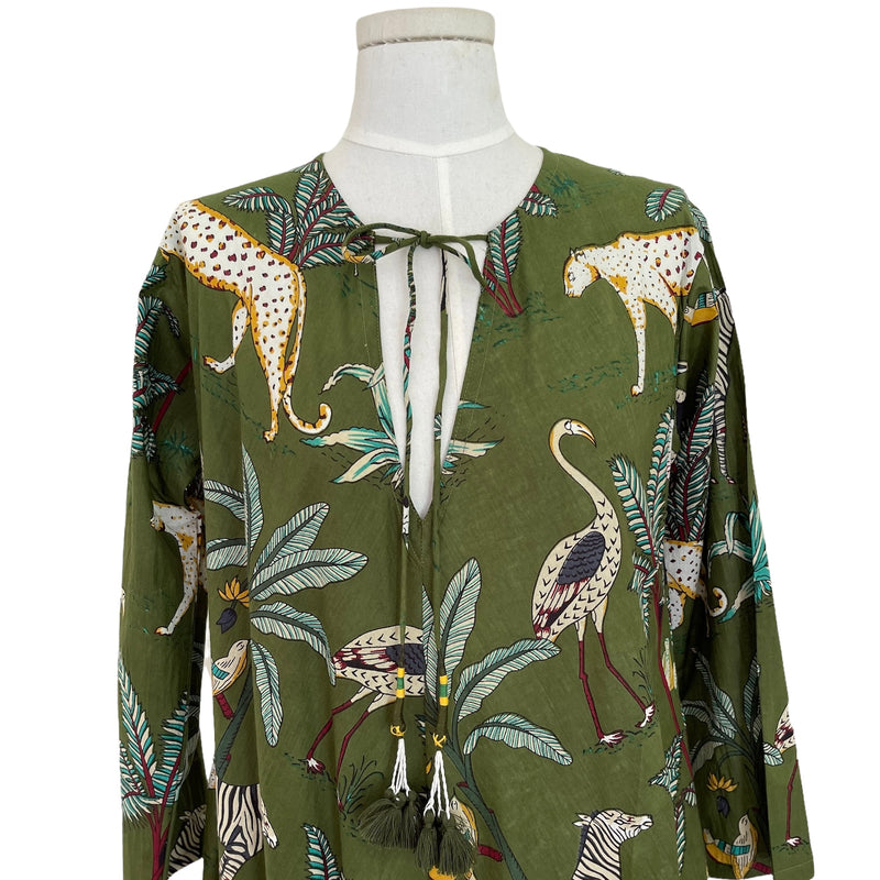 The Jungle Kaftan ~ Various Colours - The Jungle Emporium