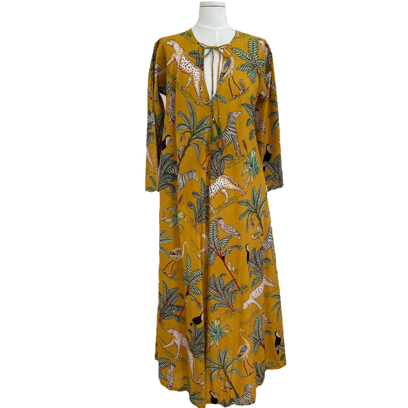 The Jungle Kaftan ~ Various Colours - The Jungle Emporium