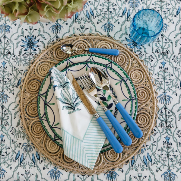 Helios 4 piece cutlery set ~ Sky Blue
