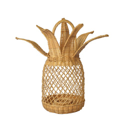 Rattan Wicker Pineapple Hurricane - The Jungle Emporium