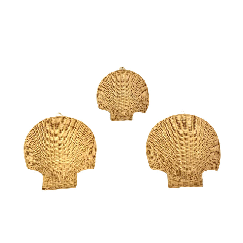 Rattan Wall Shell ~ Large - The Jungle Emporium
